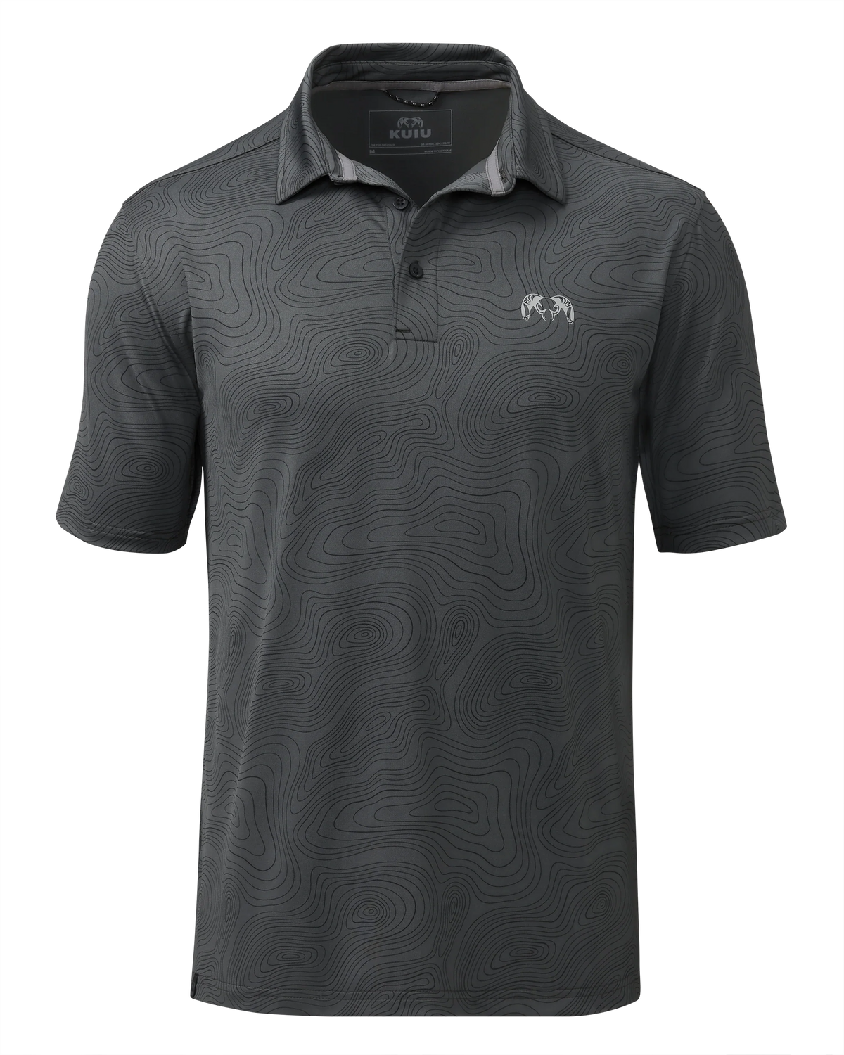 KUIU Performance Polo Topo | Gunmetal Topo