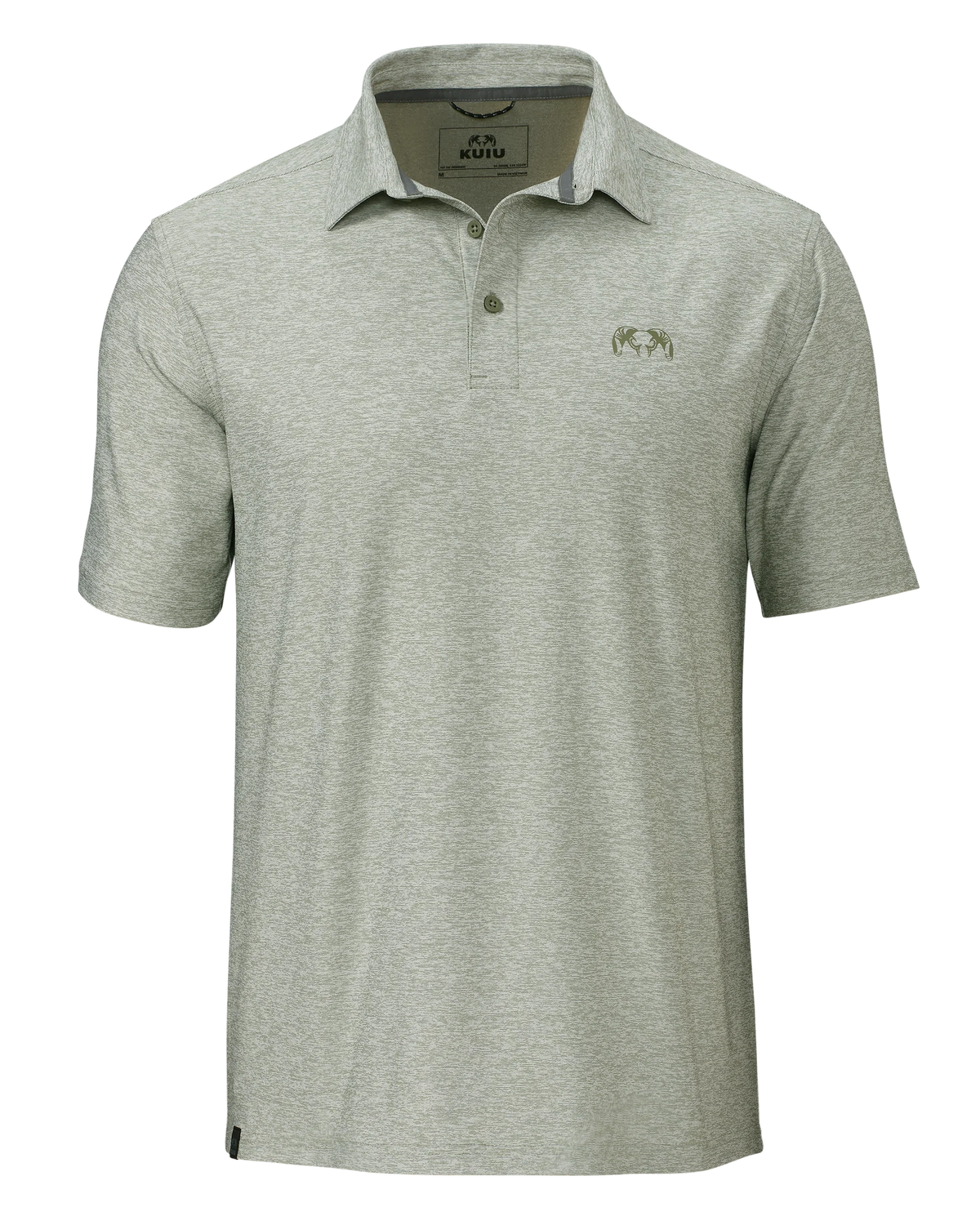 KUIU Performance Polo | Heather Buckbrush